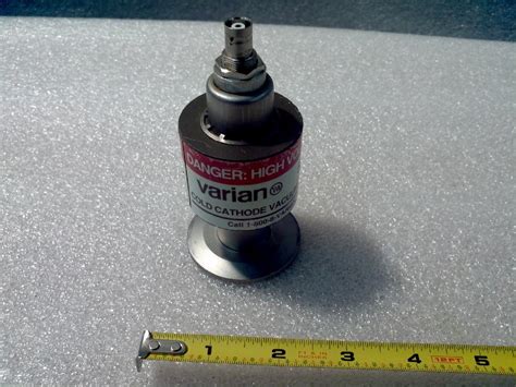 Varian 525 Cold Cathode Vacuum Gauge Vacuum Measurement And Control