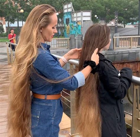 VIDEO Julia And Her Other Friend RealRapunzels Long Hair Play Long