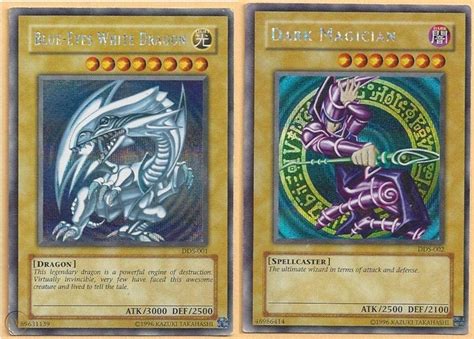 Buy Yu Gi Oh Blue Eyes White Dragon Dark Magician Card Lot W Rares