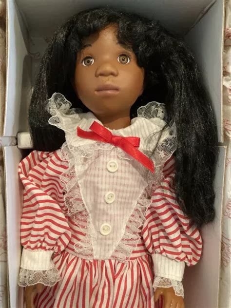African American Doll Dynasty Doll Collection Thelma Tints Porcelain Bisque Picclick