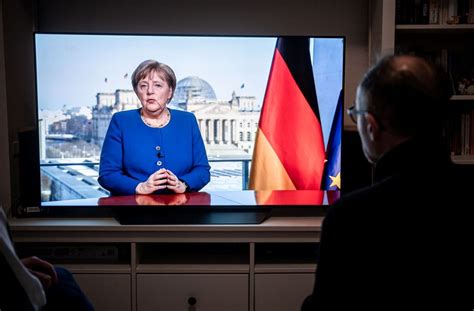 Angela Merkel Die Rede Der Bundeskanzlerin Zur Corona Krise Im