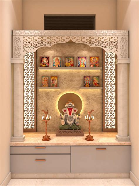 Wooden Pooja Mandir Designs For Navratri For Your Home In 2023