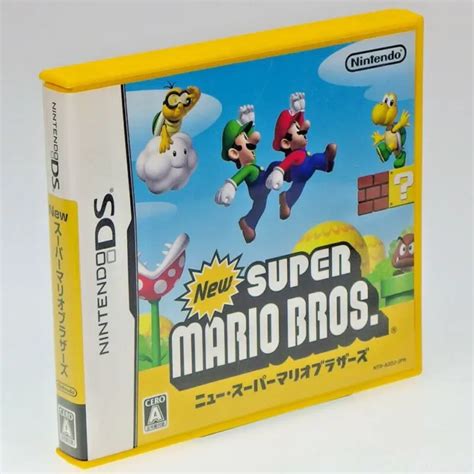 New Super Mario Bros Nintendo Ds Japan Import Complete Very Rare 999