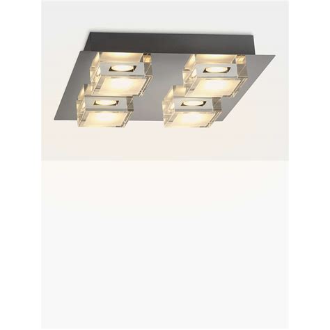 Discover a selection of bathroom ceiling lights including ip44 rated bathroom lights. John Lewis Arlo LED Bathroom Ceiling Light, Chrome at John ...