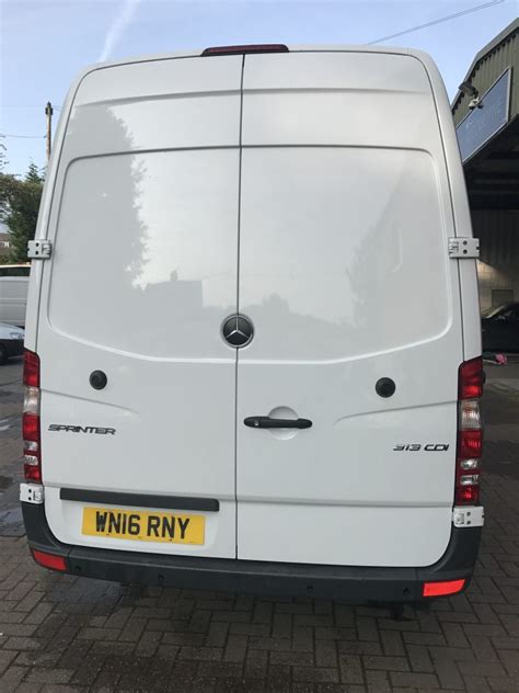 2016 Mercedes Benz Sprinter 313cdi Lwb High Roof Panel Van