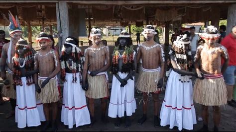 Indigenous Tribe In Amazon Rainforest Holds Coming Of Age Ceremony For