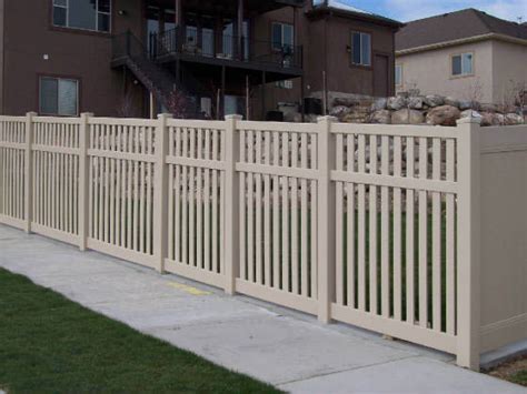 Not Your Average Fencethis Is A High Wind Fence Crown Vinyl Fence