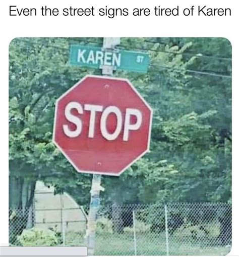 Karen Stop Sign Meme Shut Up And Take My Money