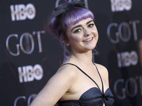 Stark Reality Maisie Williams Kills Off Arya In Game Of Thrones News