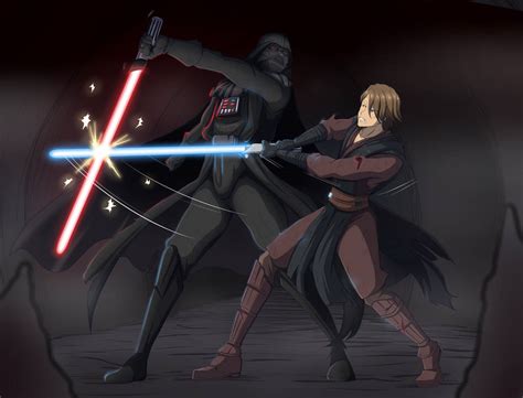 Anakin Skywalker Vs Darth Vader Tython Round 1 By Freemanwriter On