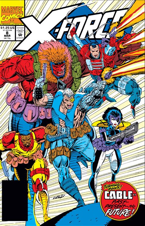 X Force 1991 8 Comics
