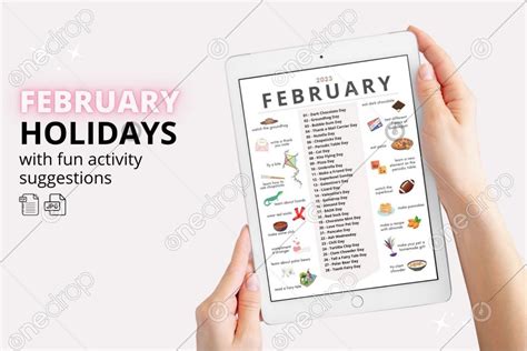 February National Holidays By Pixel Perfect