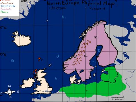 Maps Northern Europe