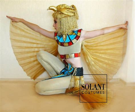 Costume Of The Egyptian Goddess Isis Express Etsy