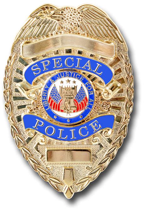 Usa Style Police Badge