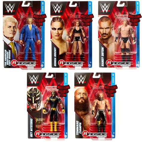 WWE Series Toy Wrestling Action Figures By Mattel This Set Includes Randy Orton Tommaso