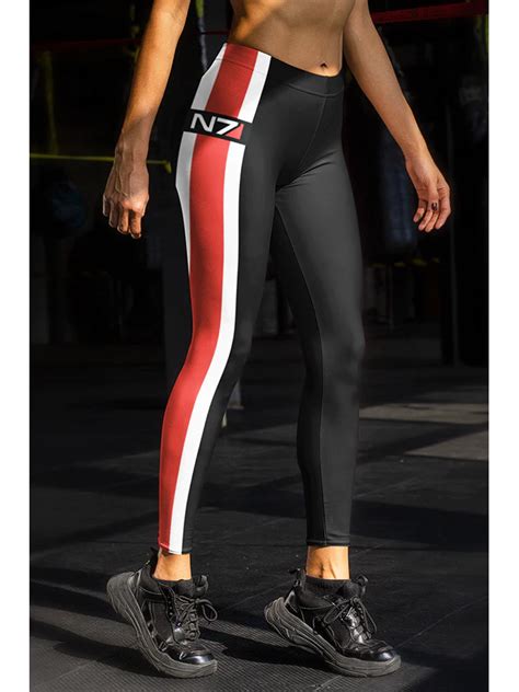 Leggings Mass Effect N7 Stripe Xzonehu