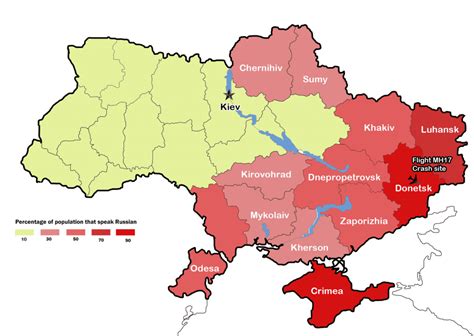 Kliknij dwukrotnie na mapę, aby powiększyć wybrany obszar mapy. Political Map of the Ukraine War and MH17 Crash Site | Map ...
