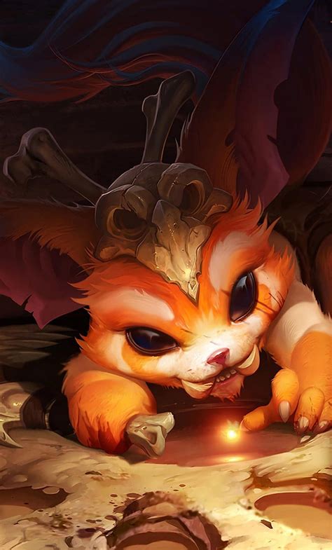 Gnar League Of Legends Iphone Background And Hd Phone Wallpaper