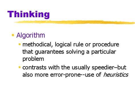 Chapter 10 Thinking And Language Thinking Cognition Mental