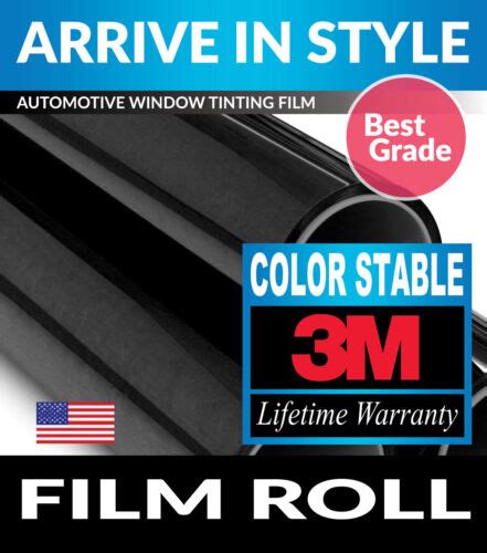 3m Color Stable 20 Vlt 40 X 70 Window Tint Roll 1016cm X 1778cm Ebay