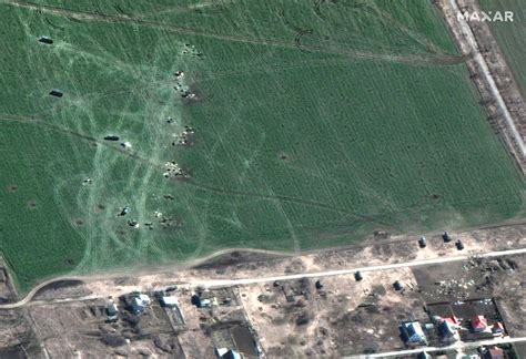 Maxar Continues To Capture Satellite Imagery Of The Russian Ukraine