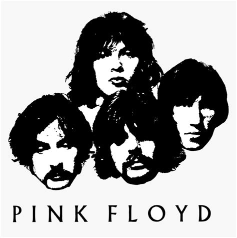 Pink Floyd Logo Vector Pink Floyd Black And White Hd Png Download