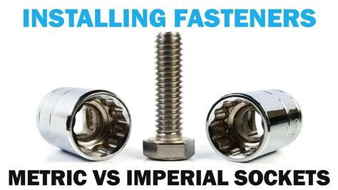 Imperial Vs Metric Sockets For Installing Fasteners Quick Tips Youtube