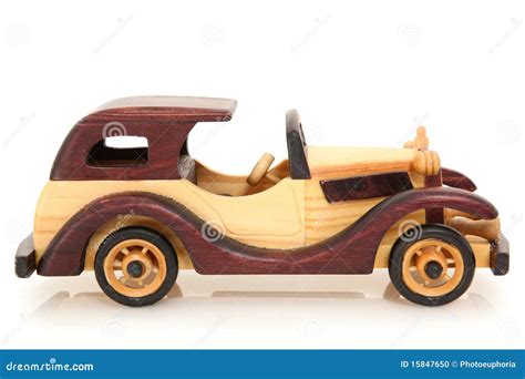 Toy Wooden Car Stock Photo Image 15847650
