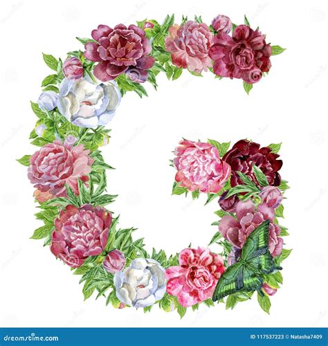 Flores Com A Letra G