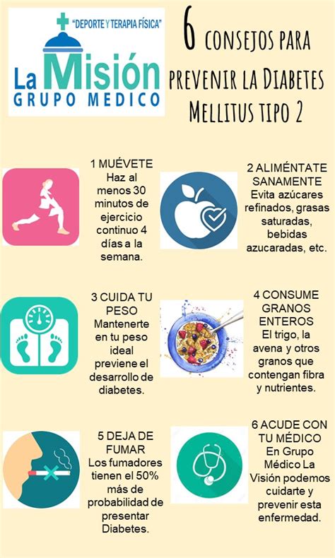 6 Consejos Para Prevenir La Diabetes Grupo Médico La Misión