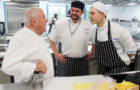His son, masterchef star michel roux jr said that his dad's 'sheer love of life and passion for making people happy through food'. Top chef stirs up students' enthusiasm