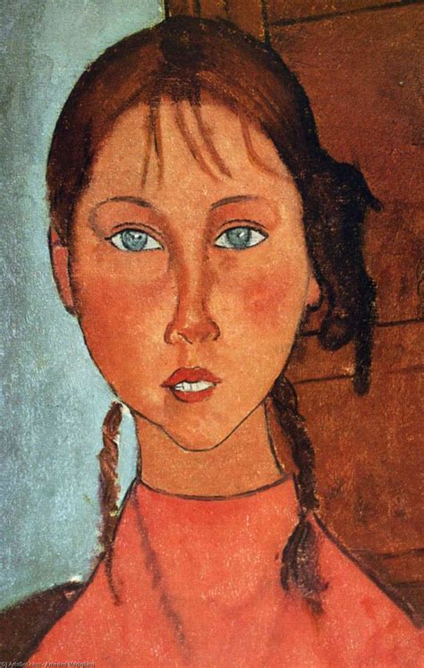 Untitled 7844 By Amedeo Modigliani 1884 1920 Italy Art