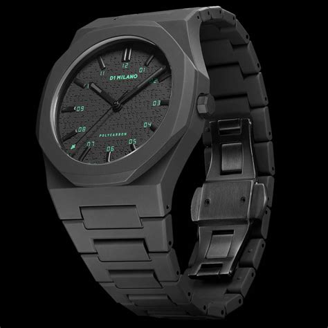 D1 Milano Polycarbon Pcbj20 Quartz Watches Elegant