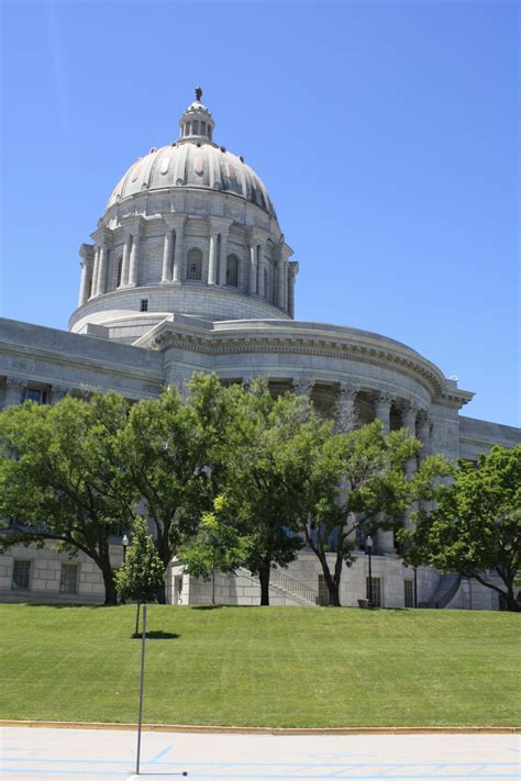 Missouri State Capitol Dome Saint Louis Patina