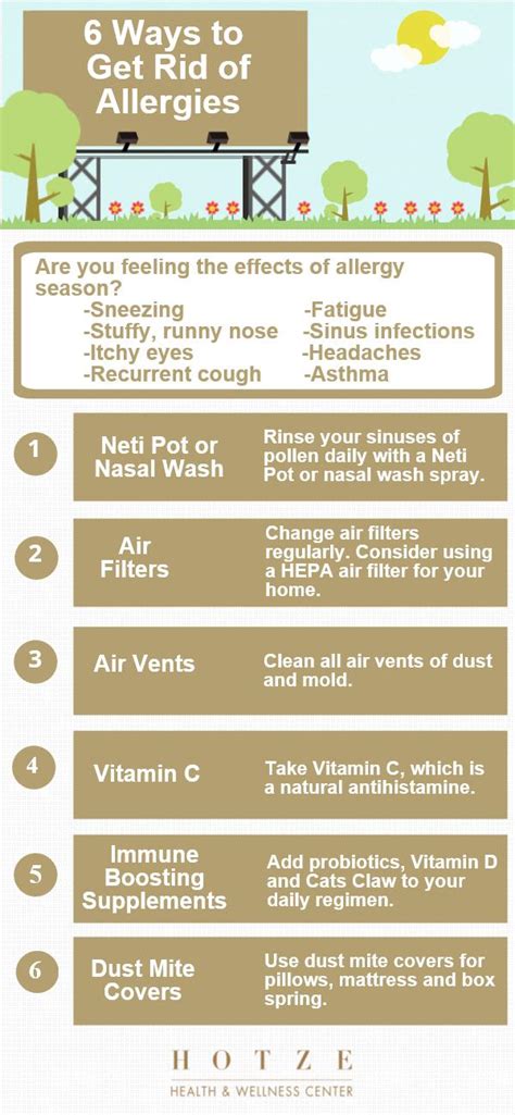 6 Ways To Prevent Allergies Hotze Health And Wellness Center Houston