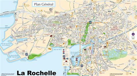 La Rochelle Tourist Map Images And Photos Finder