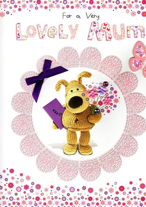 Lovable mother's day wishes dear mamma, you will always and forever be the first woman i have ever loved this much. Boofle Boxed Lovely Mum Happy Mother's Day Card | Cards