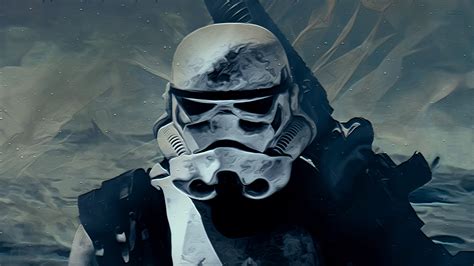 Star Wars Stormtrooper Minimal Art Wallpaper Hd Artis
