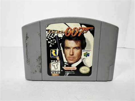 N64 James Bond Goldeneye 007 Nintendo 64 1997 Authentic Game Cart