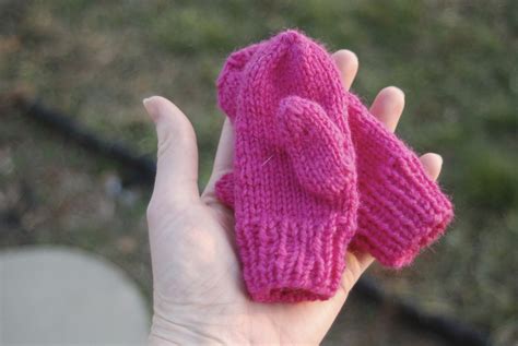 Makin It Baby Mittens Knitting Pattern