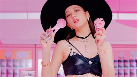 Jisoo BLACKPINK Ice Cream Wallpaper HD Celebrities K Wallpapers Images Photos And Background