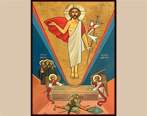 Coptic Orthodox Icon The Holy Resurrection Coptic Orthodox Icon