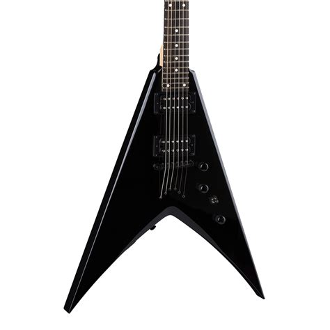 Dean V Dave Mustaine Bolt On Classic Black 2019 Guitar Compare