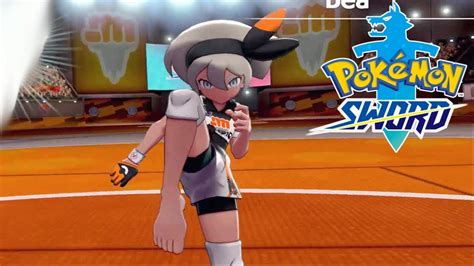 Fourth Gym Leader Fighting Gym Bea Pokemon Sword And Shield YouTube