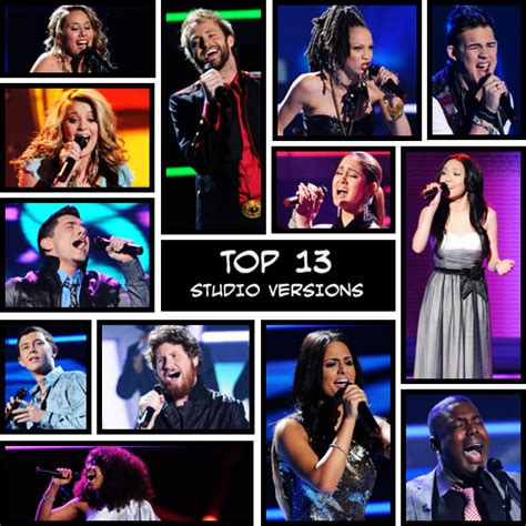 The Dam Nation American Idol 10 Top 13 Studio Versions