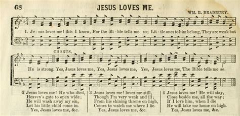 Discipleship Ministries History Of Hymns Jesus Loves Me