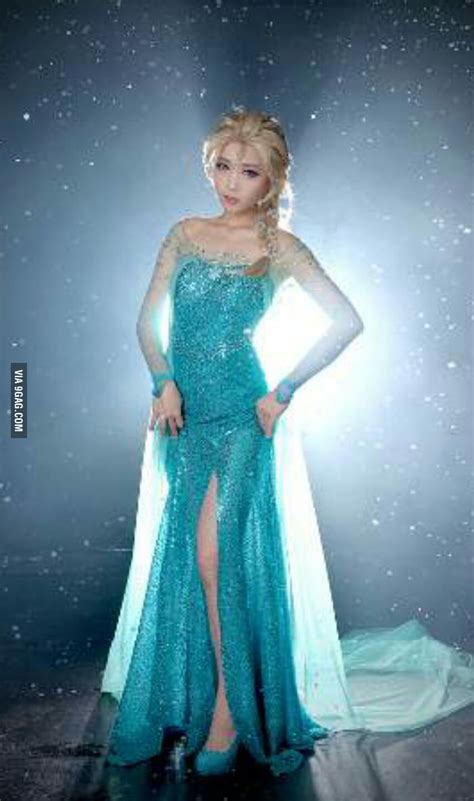 Real Life Elsa From Frozen Made By Korean Designer Gag Hot Sex Picture