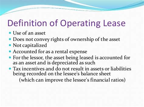 Lease Meaning