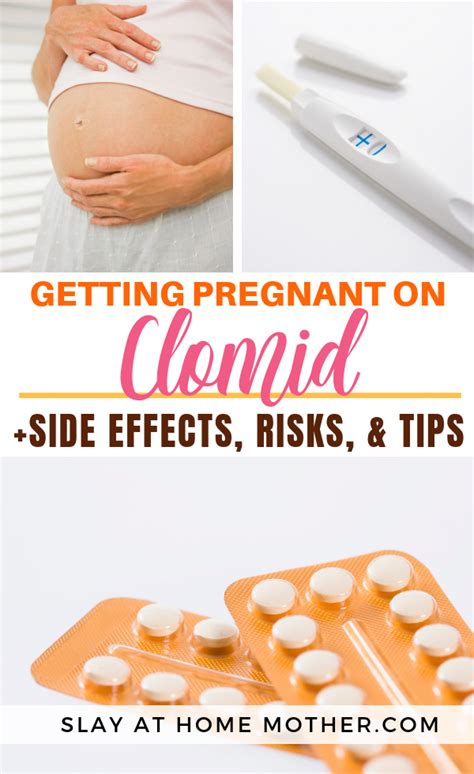 How To Take Clomid While Trying To Get Pregnant Slay At Home Mother